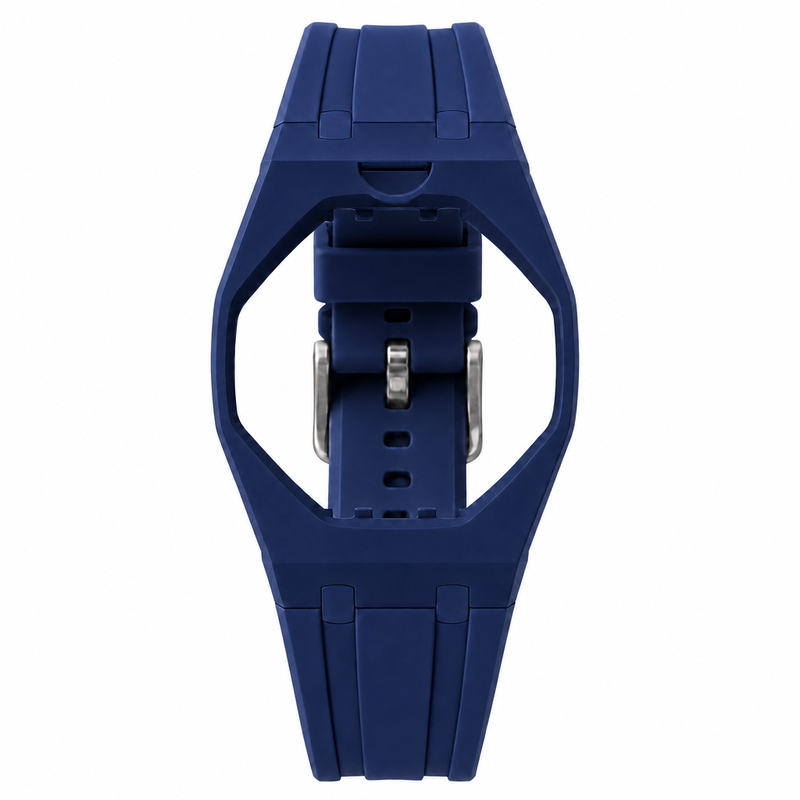 Strap Orenji Hachi compatible Royal Pop Swatch x Audemars Piguet, bracelet bioceramic orange