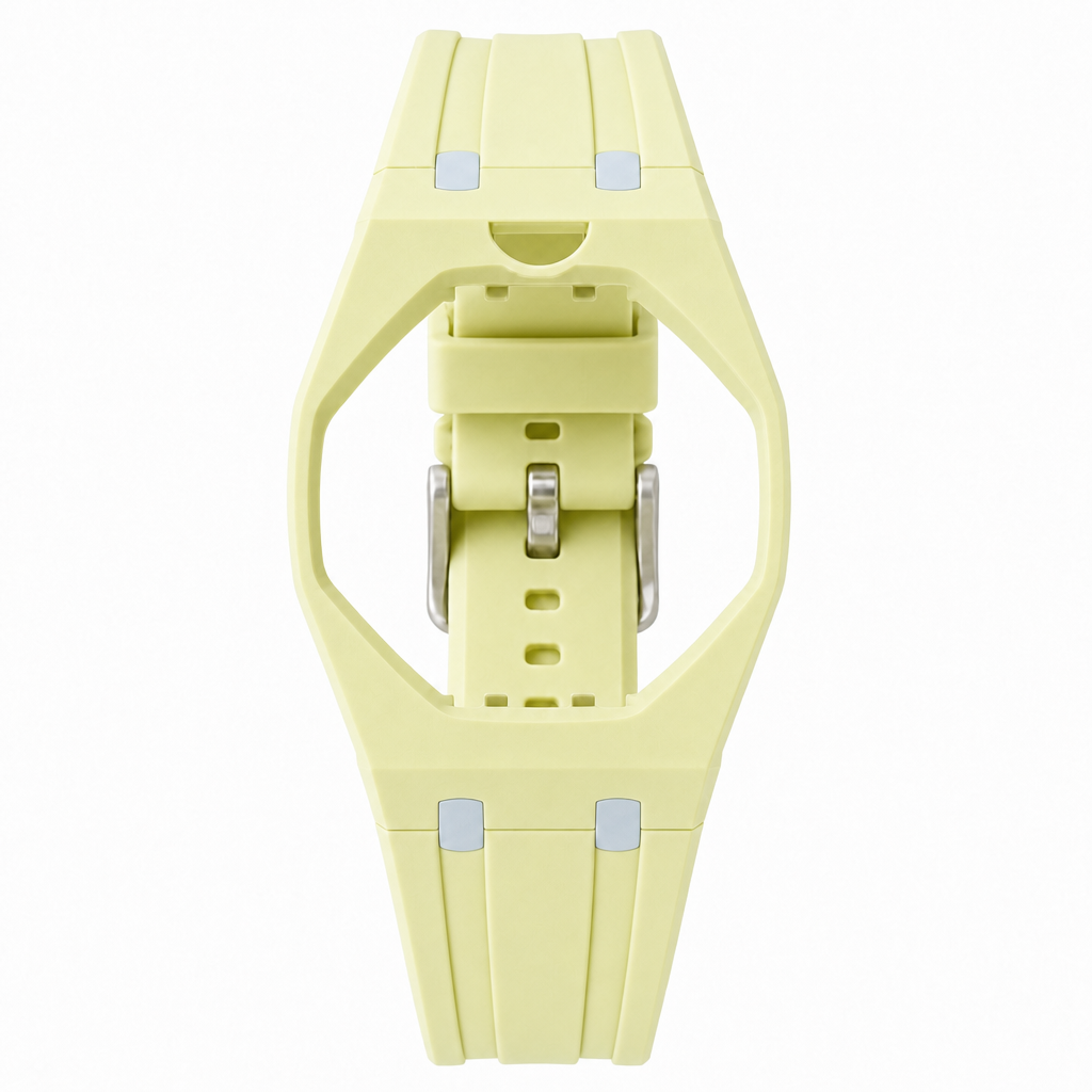 Strap Blaue Acht compatible Royal Pop Swatch x Audemars Piguet, bracelet bioceramic bleu